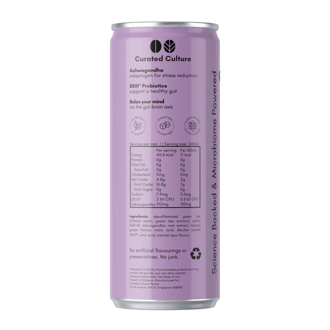 Curated Cultures - Relax Grape Acai