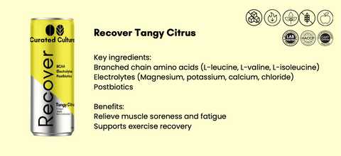 Curated Cultures - Recover Tangy Citrus