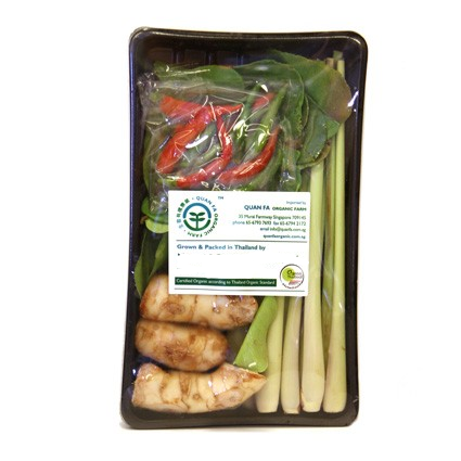 Quanfa Organic Imported Vegetables Tom Yum Set
